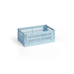 Online HAY Colour Crate S 17x26,5 cm, Soft blue Azul