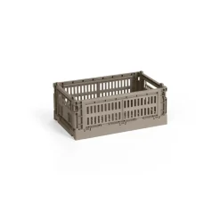 New HAY Colour Crate S 17x26,5 cm, Warm grey Gris