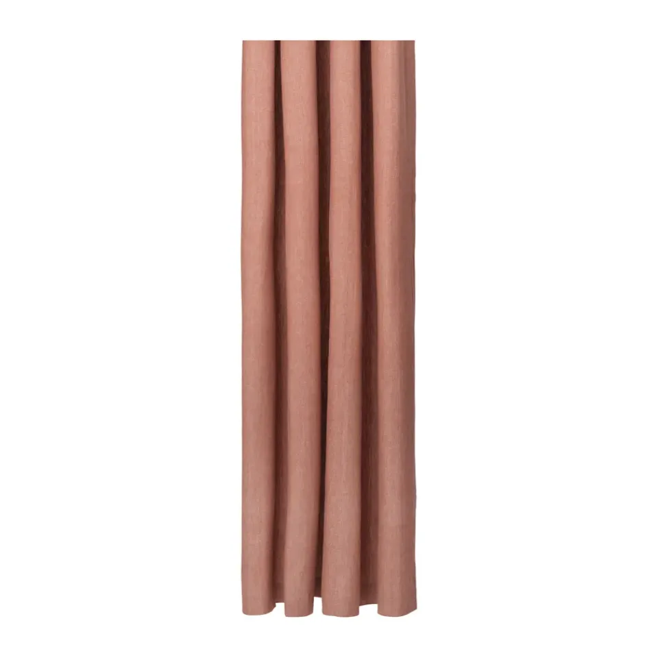 Online Ferm Living Cortina de baño Chambray, Brown clay Marrón