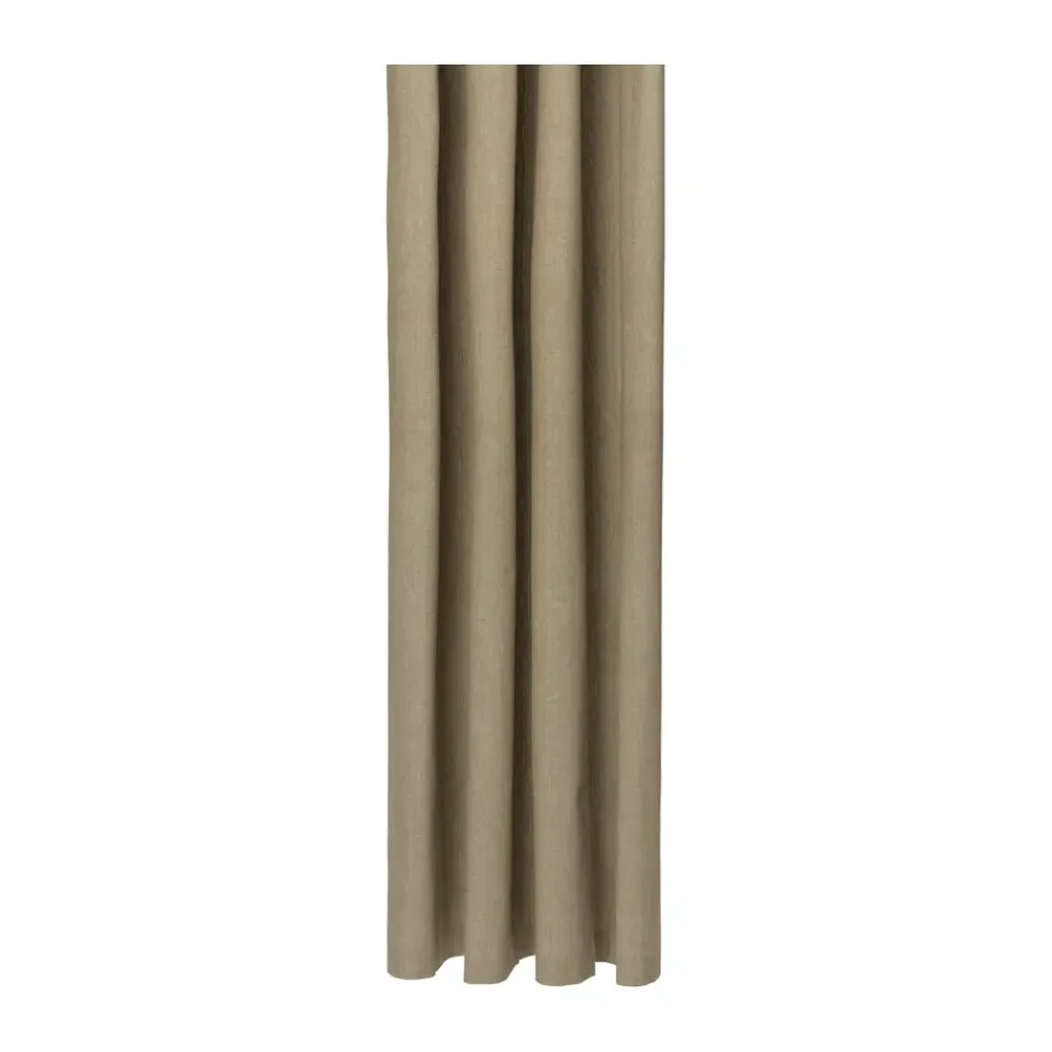 New Ferm Living Cortina de baño Chambray, Olive Verde