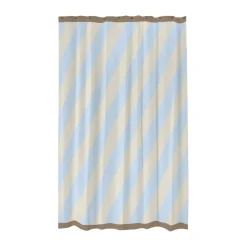 Best Mette Ditmer Cortina de ducha Diagonal 150x200 cm, Light blue Azul