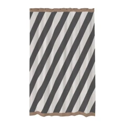 Discount Mette Ditmer Cortina de ducha Diagonal 150x200 cm, Dark grey Gris