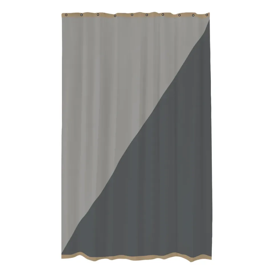Discount Mette Ditmer Cortina de ducha Duet 150x200 cm, Gris
