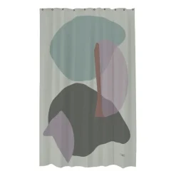 New Mette Ditmer Cortina de ducha Gallery 150x200 cm, Frost green Verde