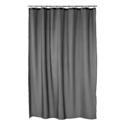 New Etol Design Cortina de ducha Match 200 x 240 cm, extra alto (grafito) Gris
