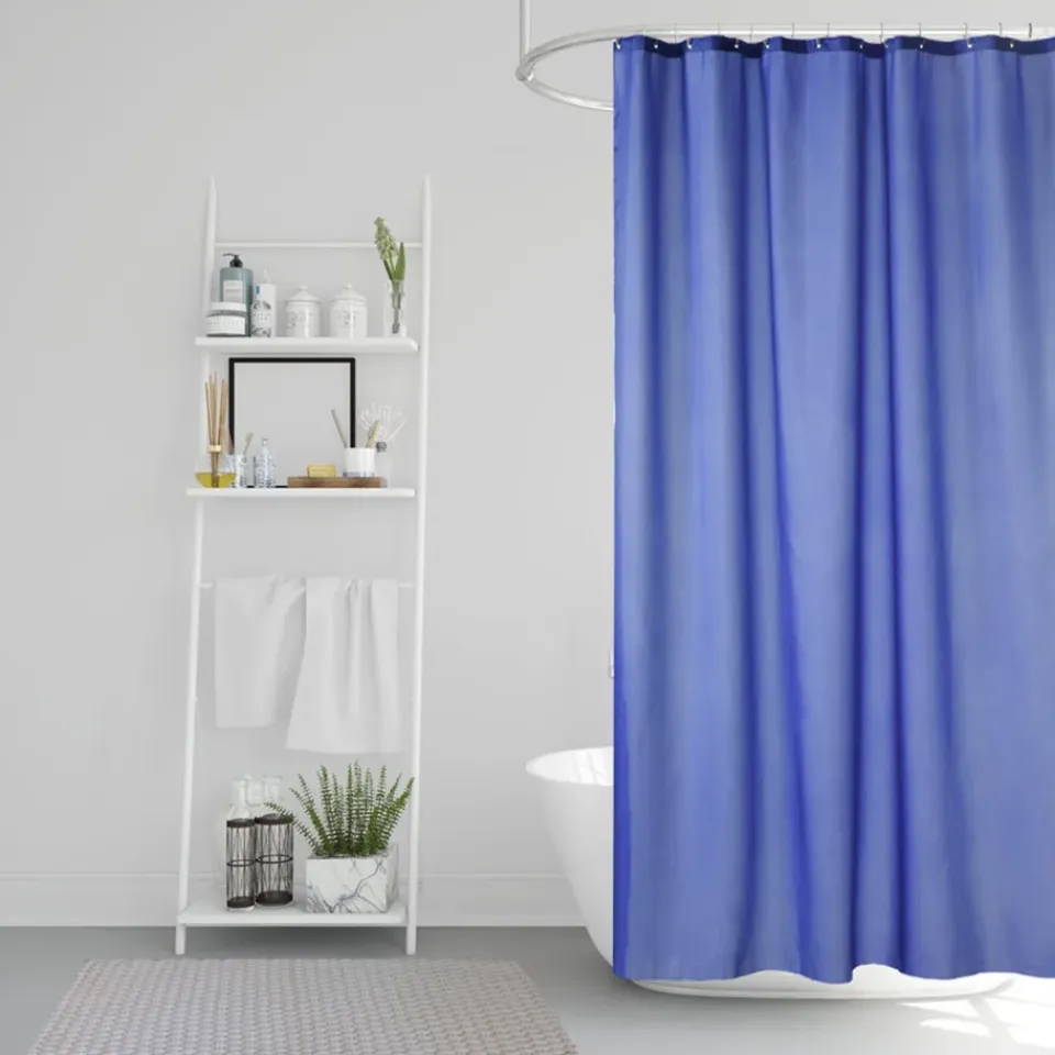 Etol Design Cortina de ducha Match, cielo Azul
