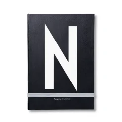 Discount Design Letters Cuaderno de notas , N Negro