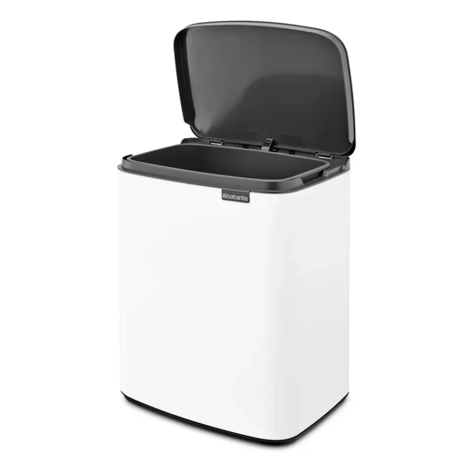 Hot Brabantia Cubo de basura Bo 12 L, Blanco