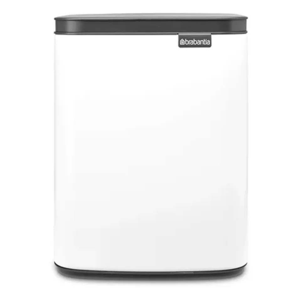 Outlet Brabantia Cubo de basura Bo 7 L, Blanco