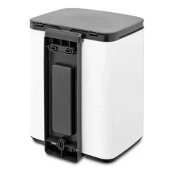 Outlet Brabantia Cubo de basura Bo 7 L, Blanco