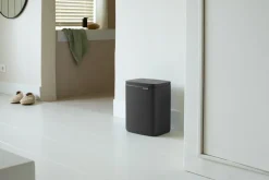 Clearance Brabantia Cubo de basura Bo 7 L, Mineral Infinite Grey Gris
