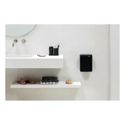 Brabantia Cubo de basura Bo 4 L, mate Negro