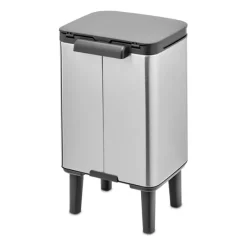 Online Brabantia Cubo de basura Bo alto 4 L, Acero cepillado mate Plateado