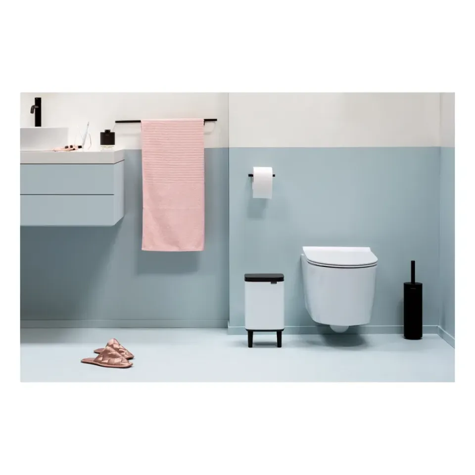 Clearance Brabantia Cubo de basura Bo alto 4 L, Blanco