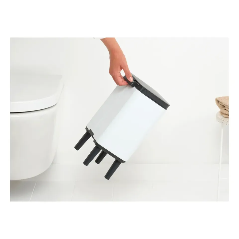 Clearance Brabantia Cubo de basura Bo alto 4 L, Blanco