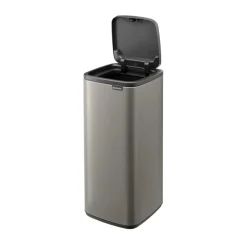 Hot Brabantia Cubo de basura Bo Touch Bin 30 L, Platino Gris