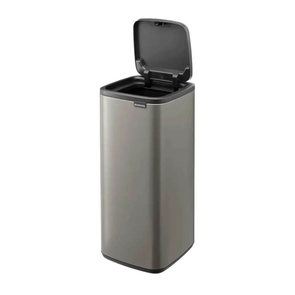 Hot Brabantia Cubo de basura Bo Touch Bin 30 L, Platino Gris