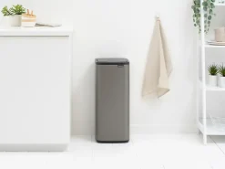 Hot Brabantia Cubo de basura Bo Touch Bin 30 L, Platino Gris