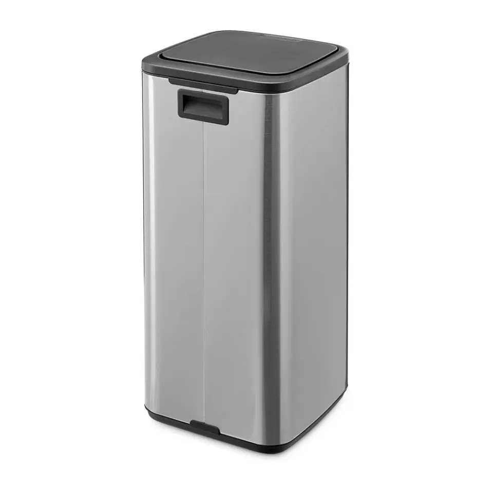Best Brabantia Cubo de basura Bo Touch Bin 30 L, Acero mate antihuellas Plateado