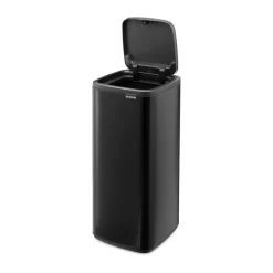Hot Brabantia Cubo de basura Bo Touch Bin 30 L, mate Negro