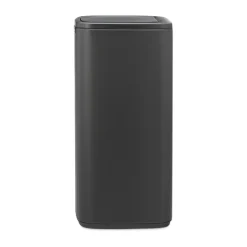 Brabantia Cubo de basura Bo Touch Bin 30 L, Mineral Infinite Grey Gris
