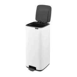 Hot Brabantia Cubo de basura con pedal Bo 30 L, Blanco