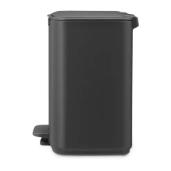 Best Brabantia Cubo de basura con pedal Bo 7 L, Mineral Infinite Grey Gris