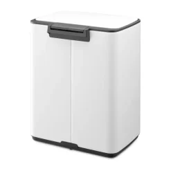 Best Brabantia Cubo de basura con pedal Bo 12 L, Blanco