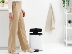 Best Brabantia Cubo de basura con pedal Bo 12 L, Blanco