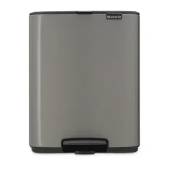 Online Brabantia Cubo de basura con pedal Bo 12 L, Platino Gris