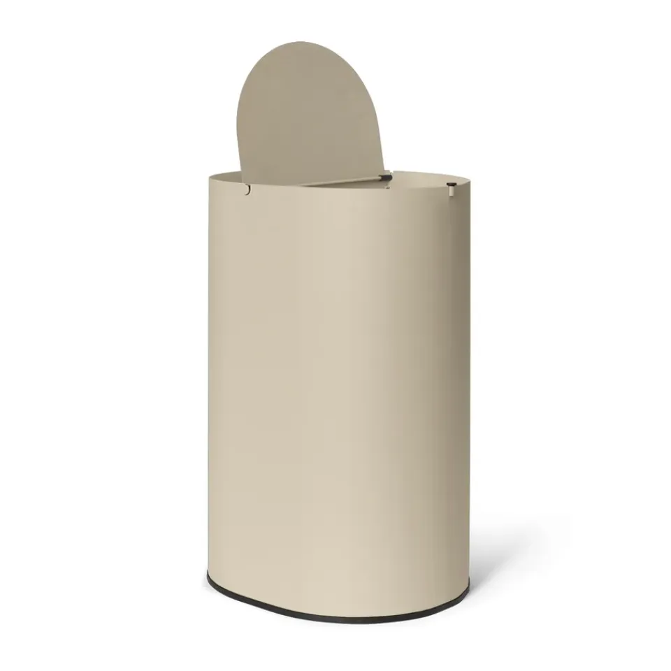 Outlet Ferm Living Cubo de basura Enkel large, Cashmere Beige
