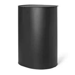 Sale Ferm Living Cubo de basura Enkel large, Black Negro