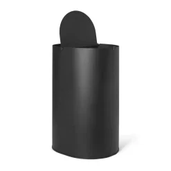 Sale Ferm Living Cubo de basura Enkel large, Black Negro