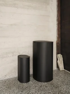 Clearance Ferm Living Cubo de basura Enkel small, Black Negro