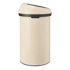 Clearance Brabantia Cubo de basura redondo Touch Bin 60 L, Soft Beige