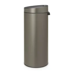 Brabantia Cubo de basura Touch Bin, 30 L, platino Gris