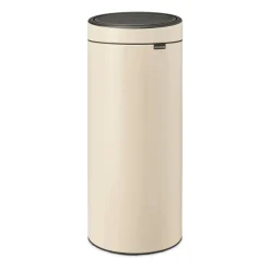 Brabantia Cubo de basura Touch Bin, 30 L, Soft Beige