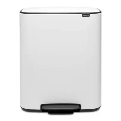 Hot Brabantia Cubo de pedal Bo 60 L, Blanco