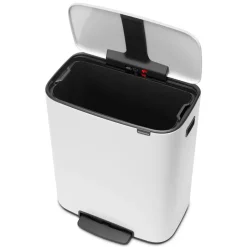 Hot Brabantia Cubo de pedal Bo 60 L, Blanco