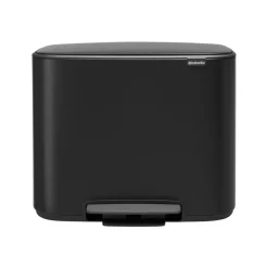 Sale Brabantia Cubo de pedal Bo 3x11 L, mate Negro