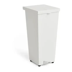 Discount HAY Cubo de pedal Loop 26L, White Blanco