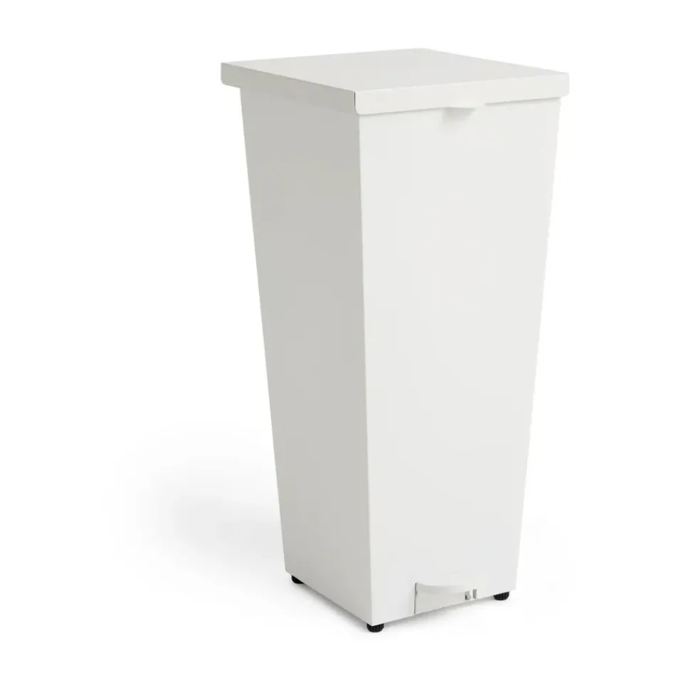Best HAY Cubo de pedal Loop 58L, White Blanco