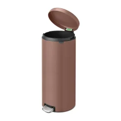 Best Brabantia Cubo de pedal new Icon 30L, Satin Taupe Marrón