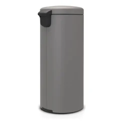 Hot Brabantia Cubo de pedal new Icon 30L, Mineral concrete grey Gris
