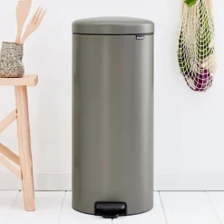 Best Brabantia Cubo de pedal new Icon 30L, platino GrisPlateado