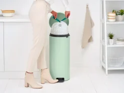 Best Brabantia Cubo de pedal new Icon 30L, Jade Green Verde