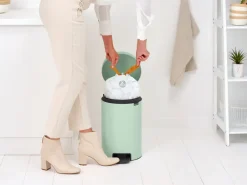 Outlet Brabantia Cubo de pedal newIcon 12L, Jade Green Verde