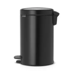 Outlet Brabantia Cubo de pedal newIcon 12L, matt black Negro