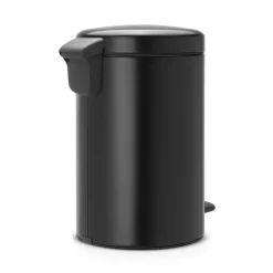 Outlet Brabantia Cubo de pedal newIcon 12L, matt black Negro