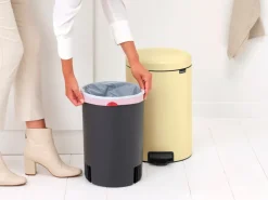Outlet Brabantia Cubo de pedal newIcon 20L, Mellow Yellow Amarillo
